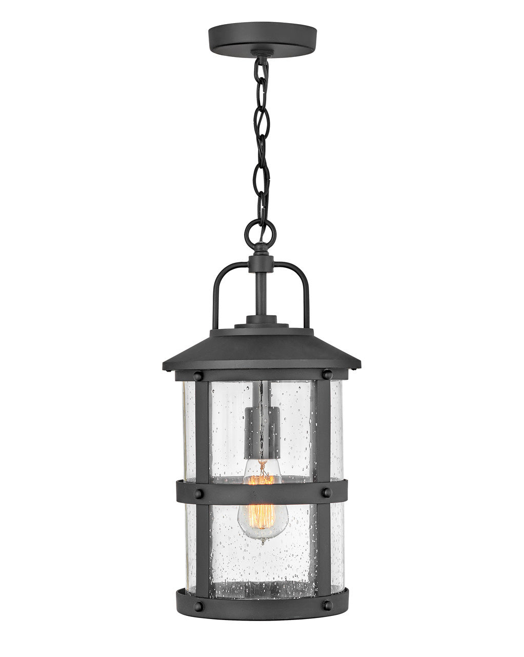 Hinkley - 2682BK - LED Hanging Lantern - Lakehouse - Black