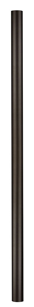 Hinkley - 6662TK - 7' Direct Burial Post with Photo Cell - 7ft Post - Textured Black