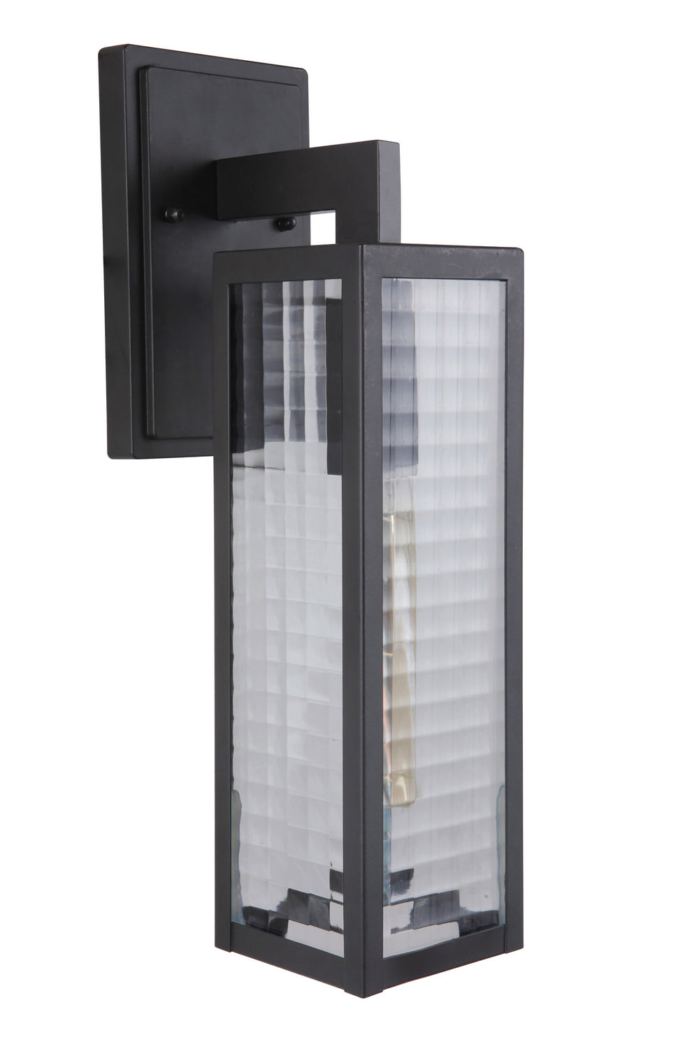 Craftmade - Z4514-MN-SC - One Light Wall Mount - Deka - Midnight