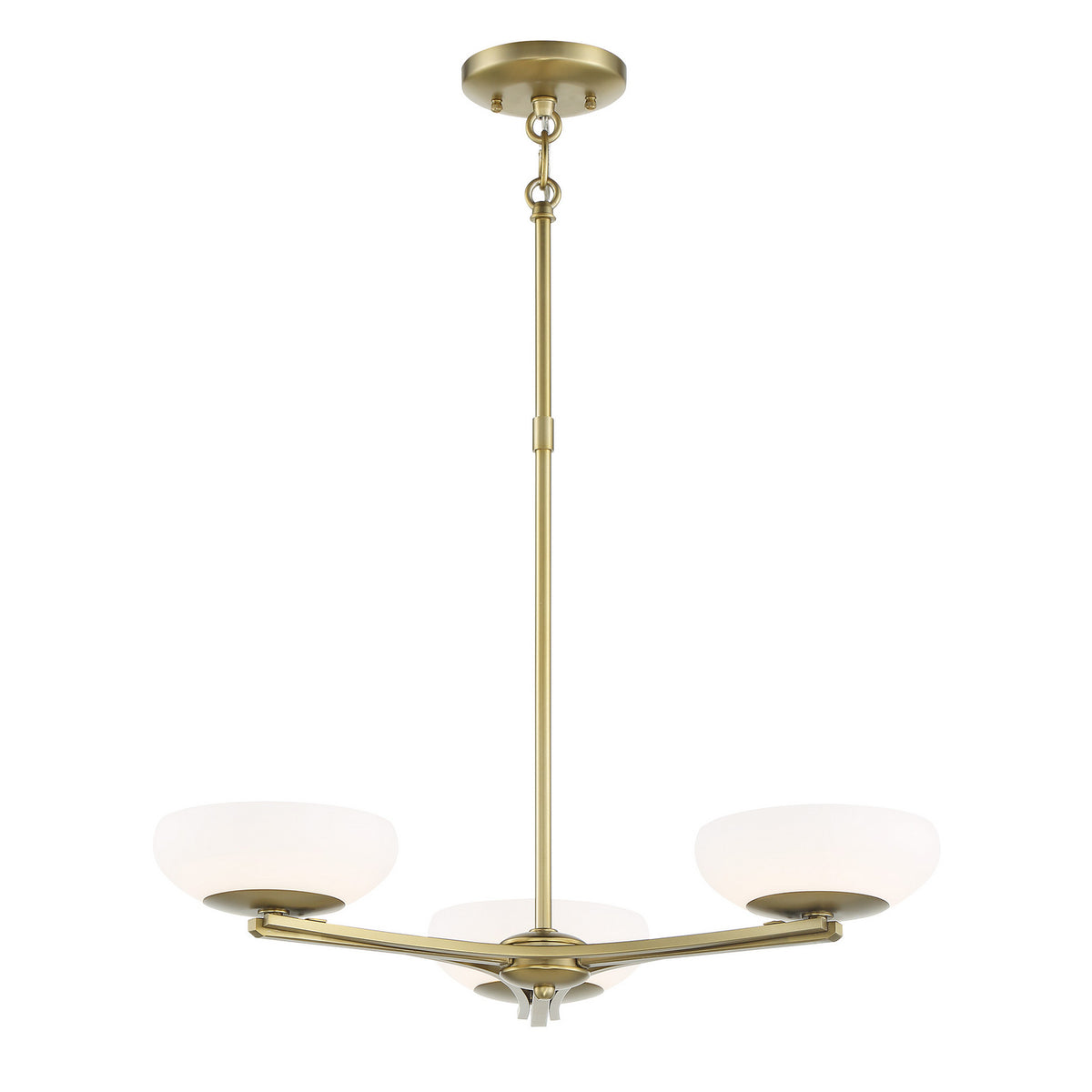 George Kovacs - P1463-695-L - LED Chandelier - Scale - Soft Brass