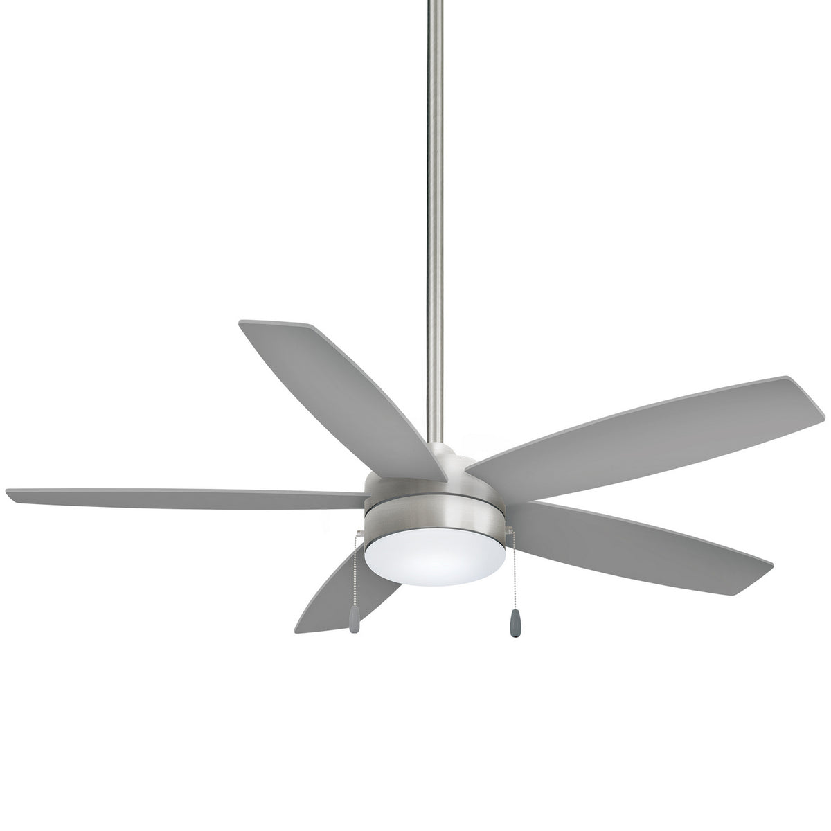 Minka Aire - F673L-BN/SL - 52"Ceiling Fan - Airetor - Brushed Nickel With Silver Blades
