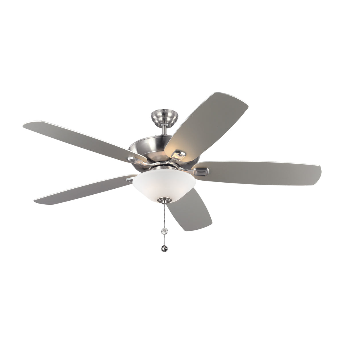 Generation Lighting - 5CSM60BSD-V1 - 60" Ceiling Fan - Colony - Brushed Steel