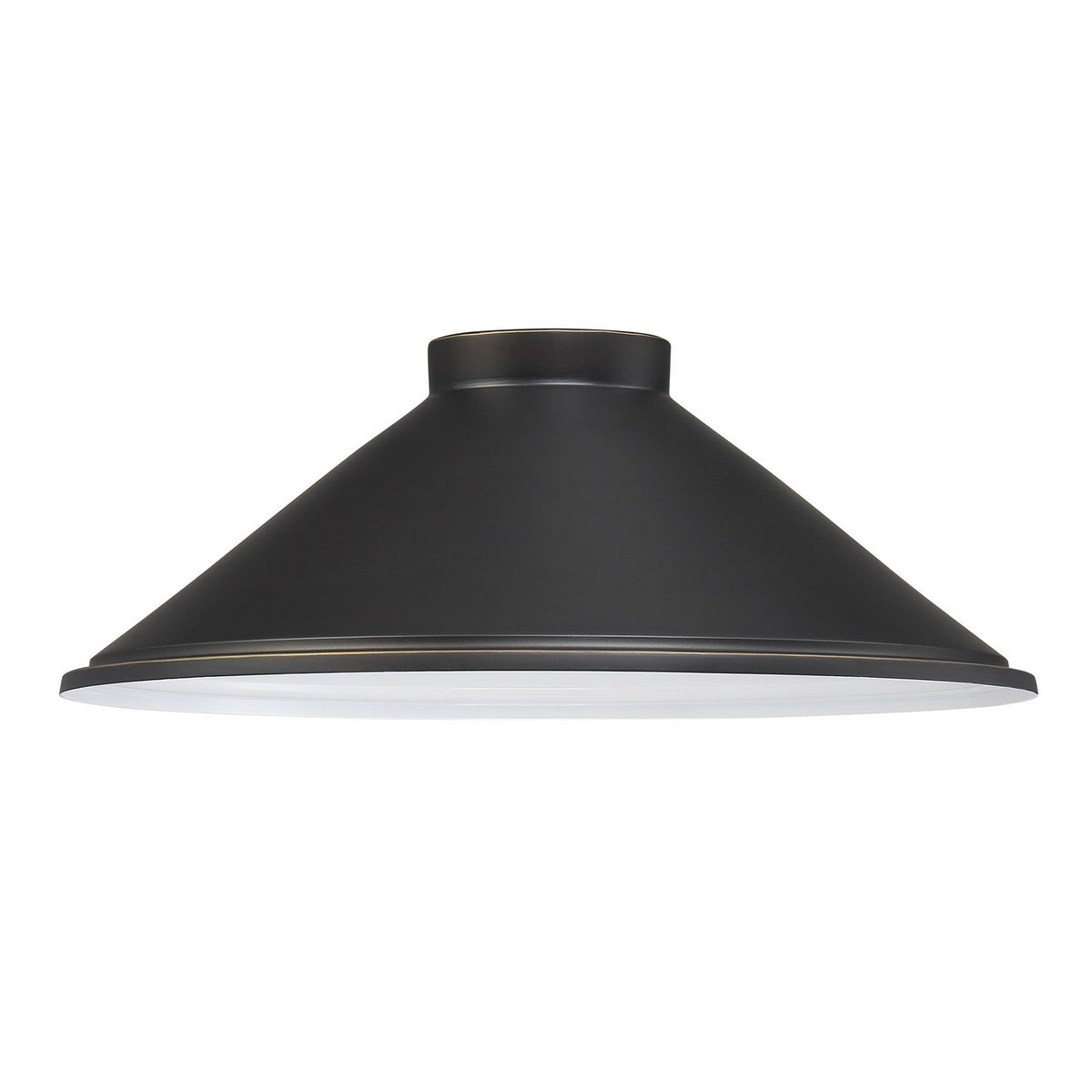 Minka-Lavery - 7986-14-30 - Shade - RLM - Oil Rubbed Bronze w/Matte Gold