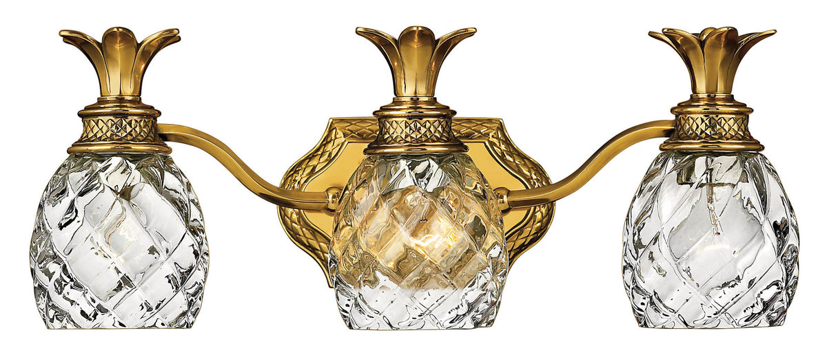 Hinkley - 5313BB - LED Vanity - Plantation - Burnished Brass