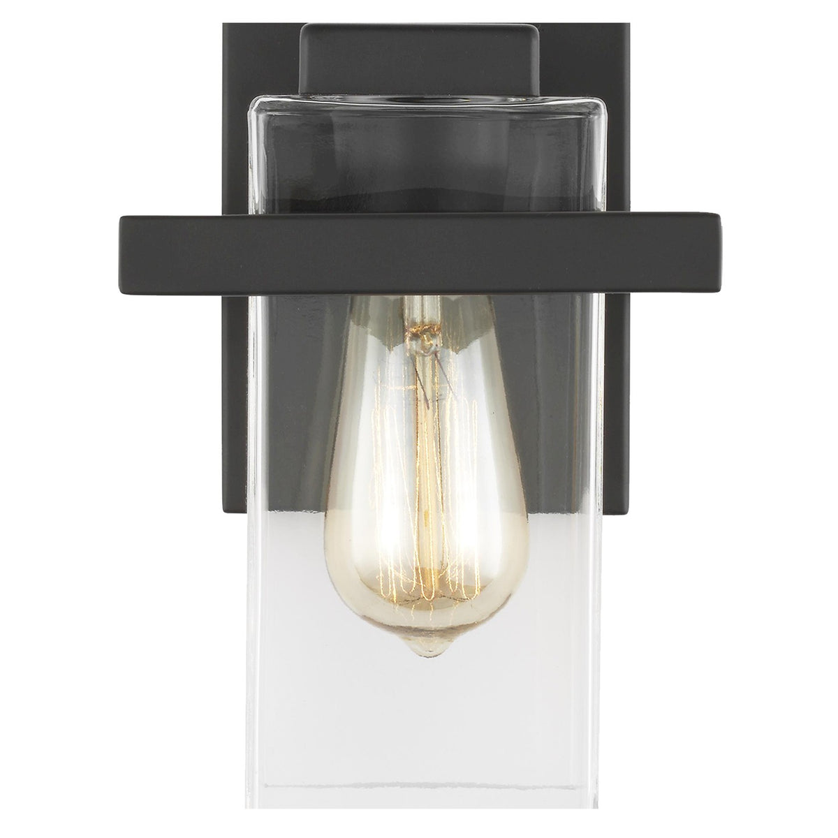 Generation Lighting - 4141501-112 - One Light Wall / Bath Sconce - Mitte - Midnight Black
