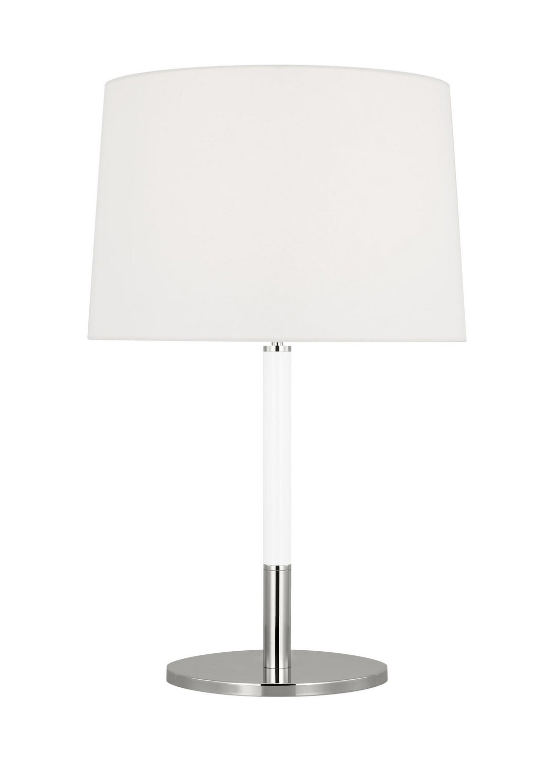 Visual Comfort Studio - KST1041PNGW1 - One Light Table Lamp - Monroe - Polished Nickel