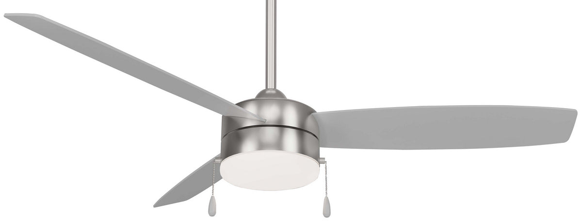Minka Aire - F670L-BN/SL - 54"Ceiling Fan - Airetor III - Brushed Nickel With Silver Blades