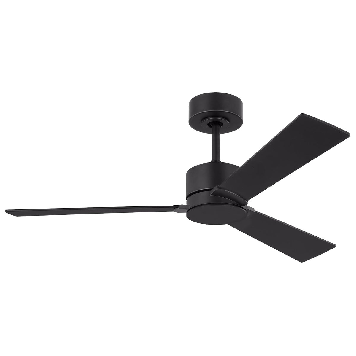 Visual Comfort Fan - 3RZR44MBK - 44" Ceiling Fan - Rozzen - Midnight Black
