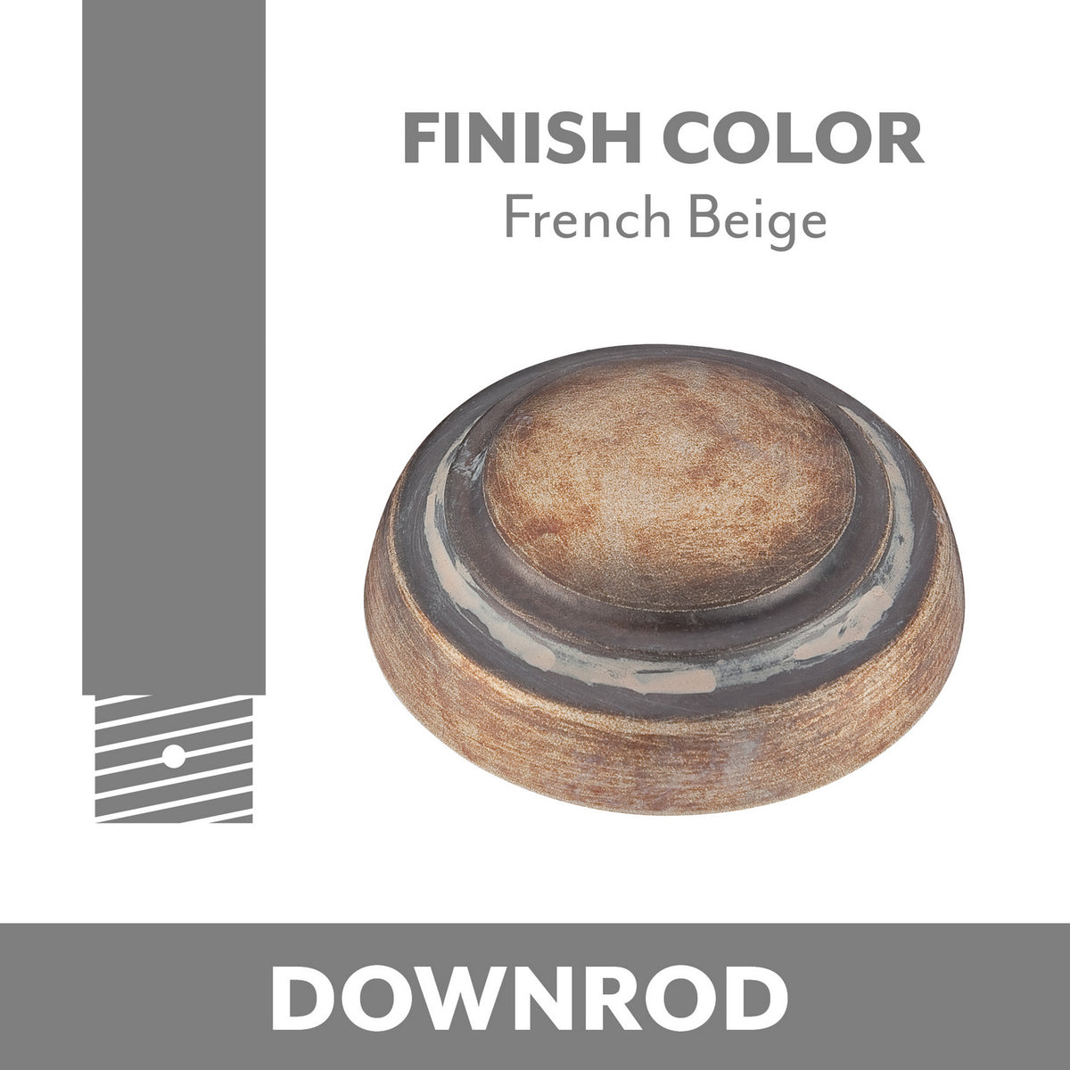 Minka Aire - DR500-FB - Downrod Coupler - Minka Aire - French Beige