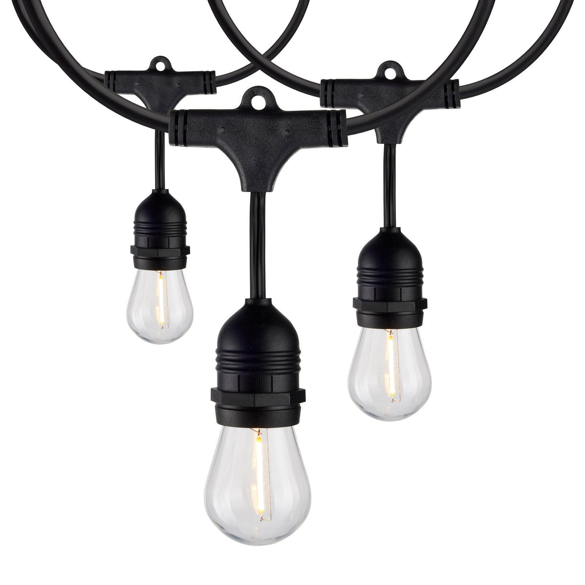 Satco - S8037 - LED String Light - Black