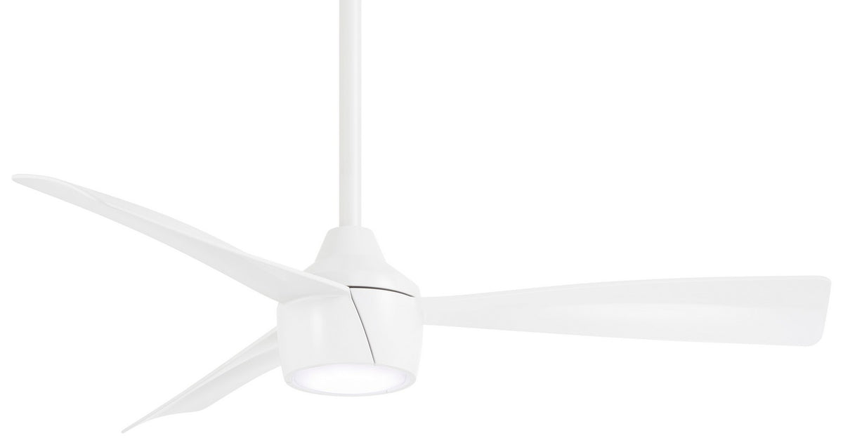 Minka Aire - F625L-WHF - 44" Ceiling Fan - Skinnie - Flat White