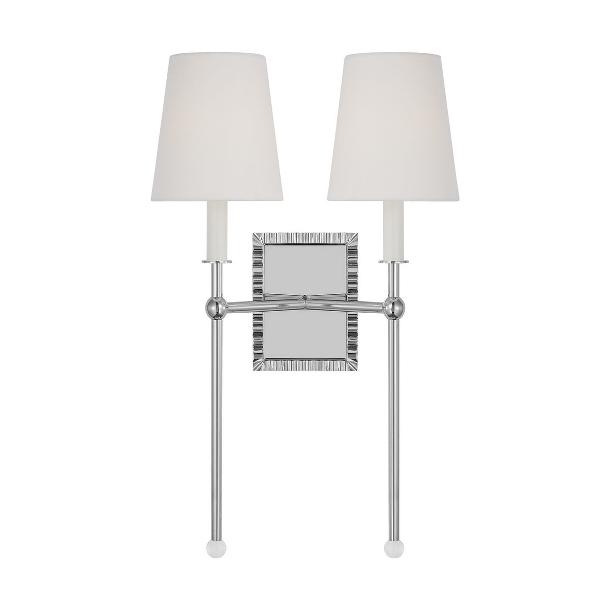 Visual Comfort Studio - AW1202PN - Two Light Wall Sconce - Baxley - Polished Nickel
