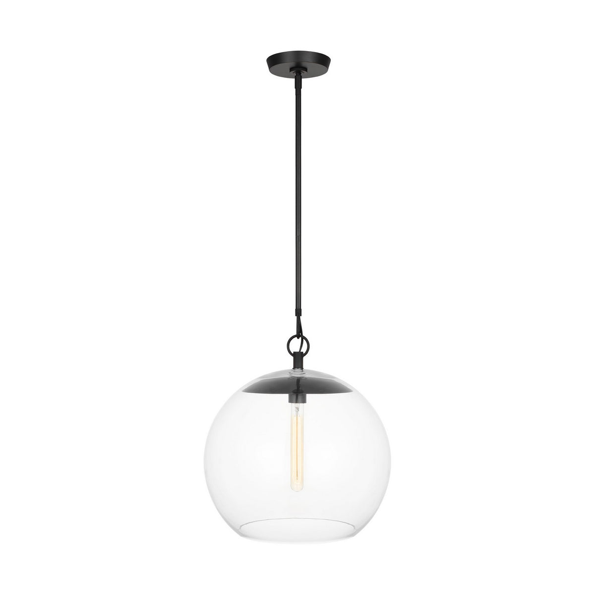 Visual Comfort Studio - CP1041AI - One Light Pendant - Atlantic - Aged Iron