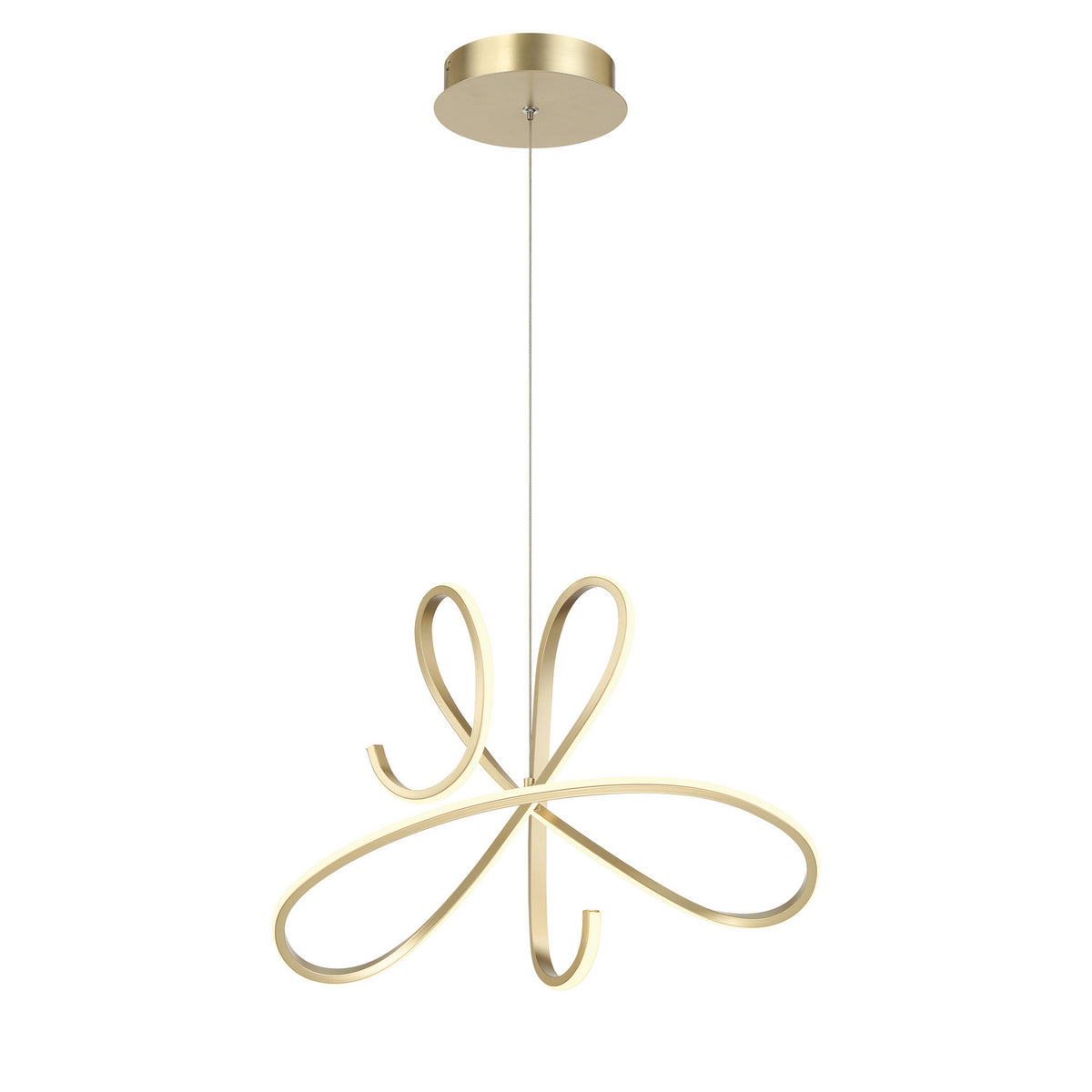 George Kovacs - P5438-697-L - LED Pendant - Astor by Robin Baron - Soft Gold