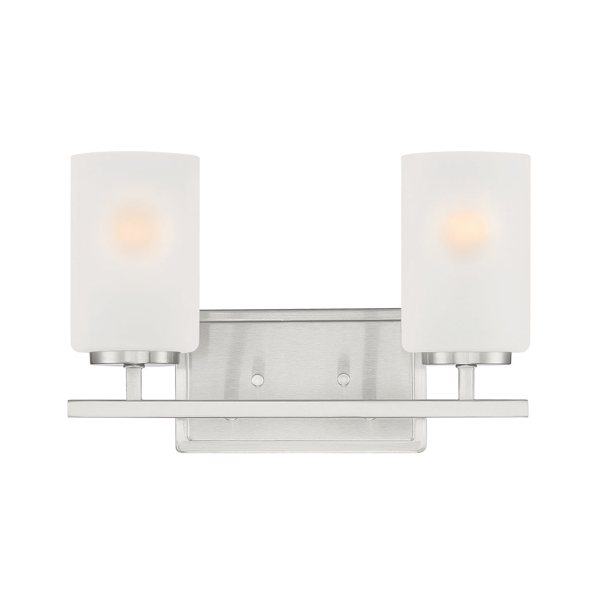 Designers Fountain - D239M-2B-BN - Two Light Vanity - Carmine - Brushed Nickel