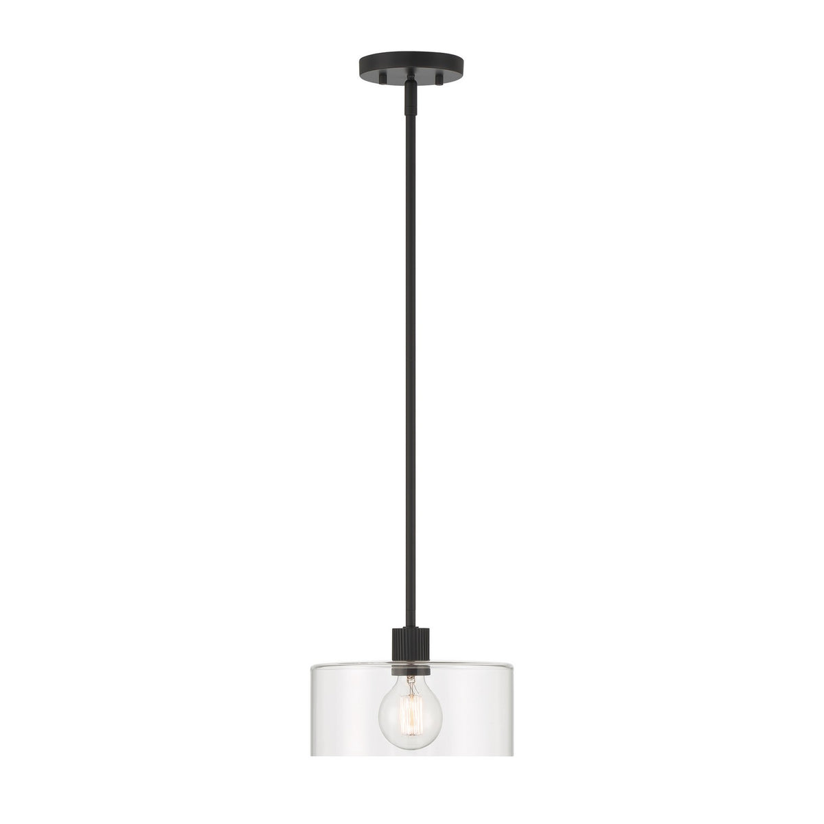 Designers Fountain - D285M-9P-MB - One Light Pendant - Vibrato - Matte Black