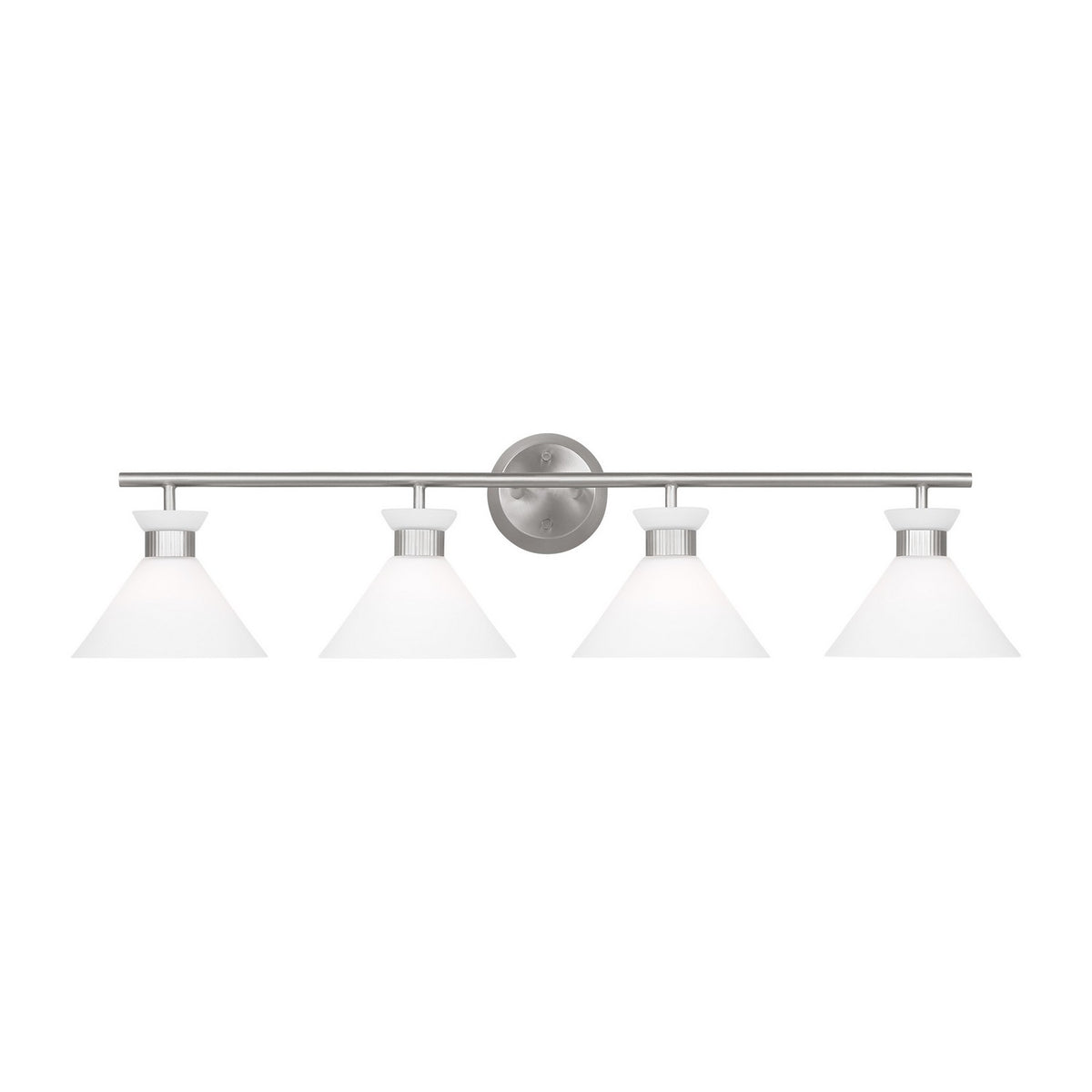 Visual Comfort Studio - DJV1014BS - Four Light Bath - Belcarra - Brushed Steel