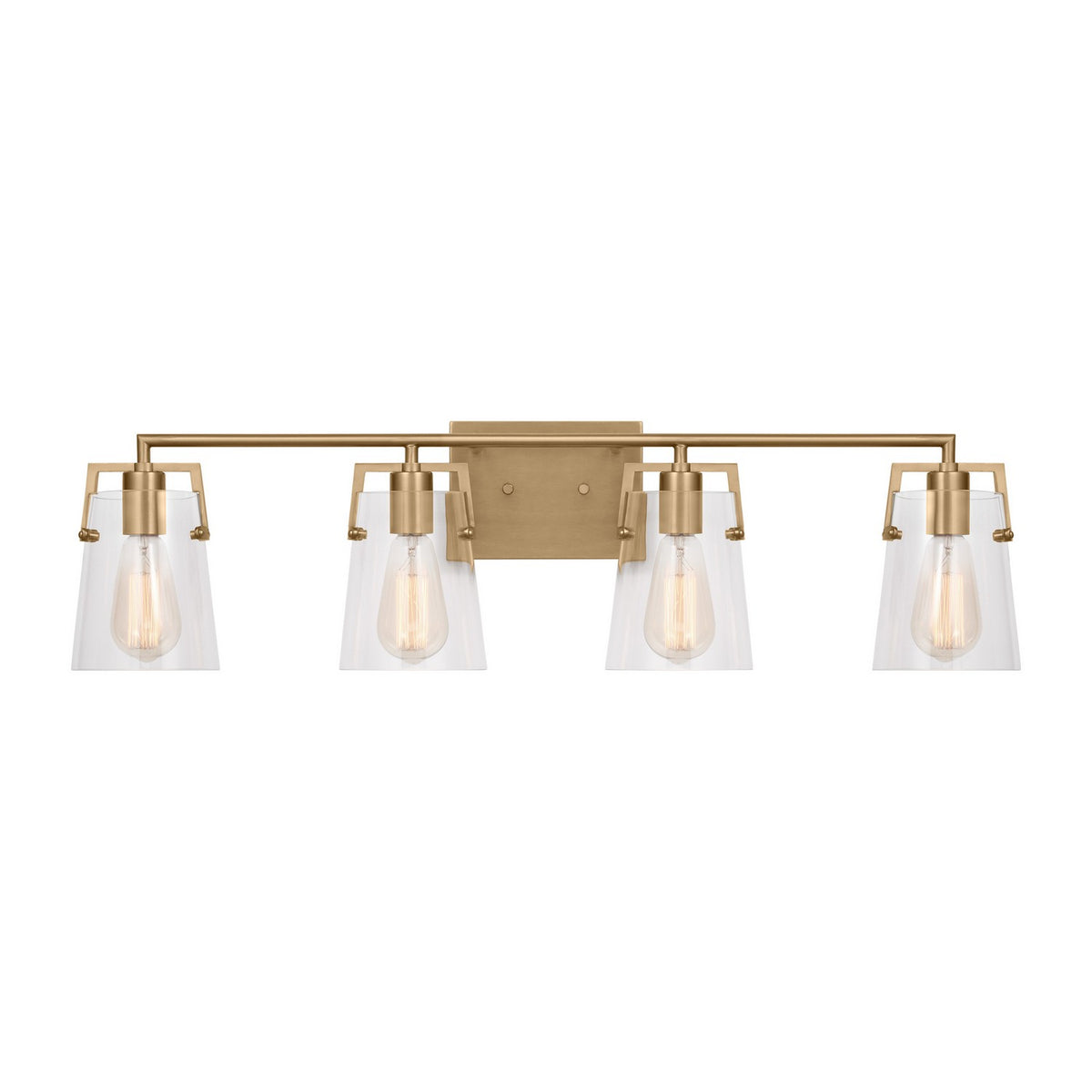 Visual Comfort Studio - DJV1034SB - Four Light Bath - Crofton - Satin Brass