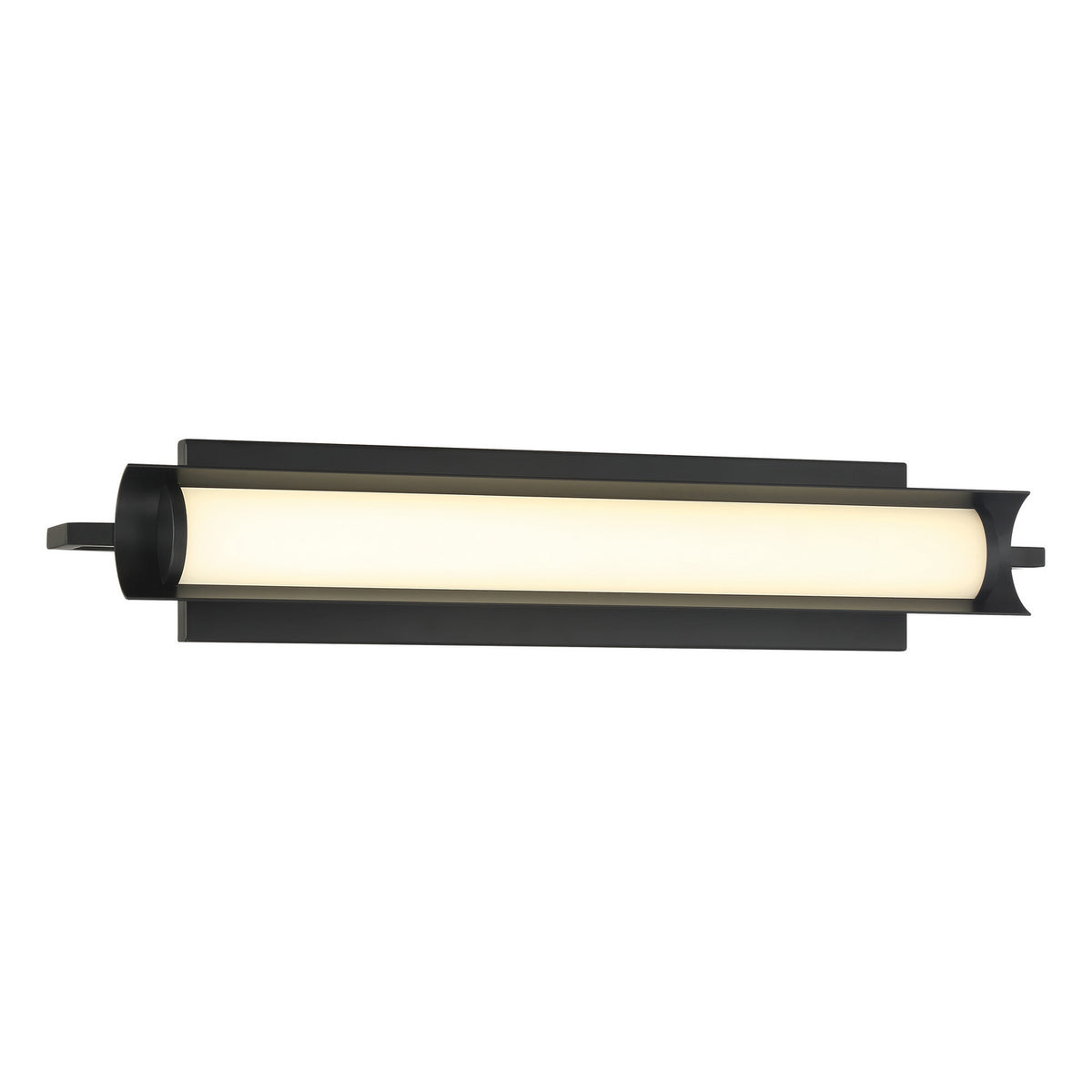 George Kovacs - P1552-66A-L - LED Wall Mount - Trizay - Coal Black