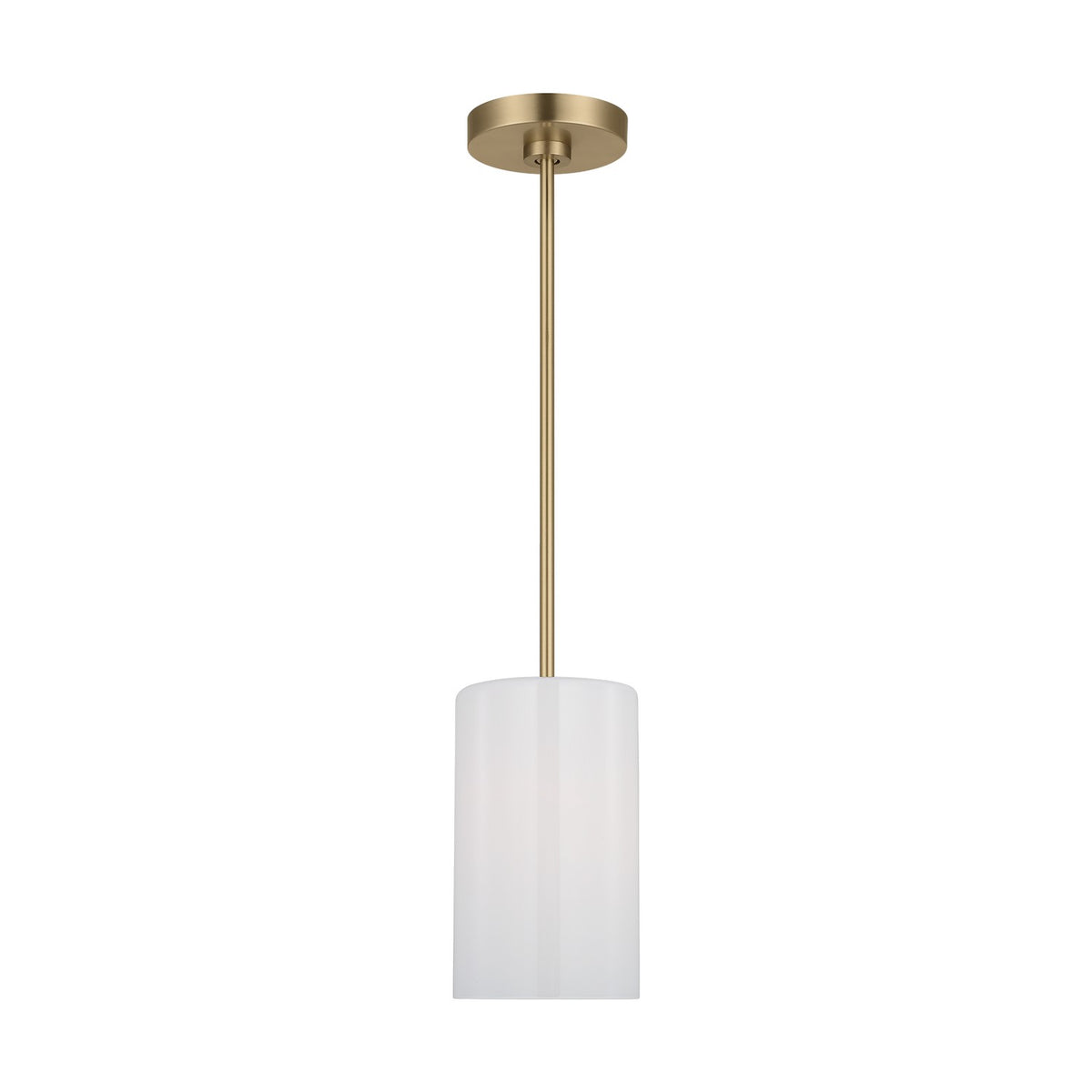 Generation Lighting - GLP1001SB - One Light Mini Pendant - Rhett - Satin Brass