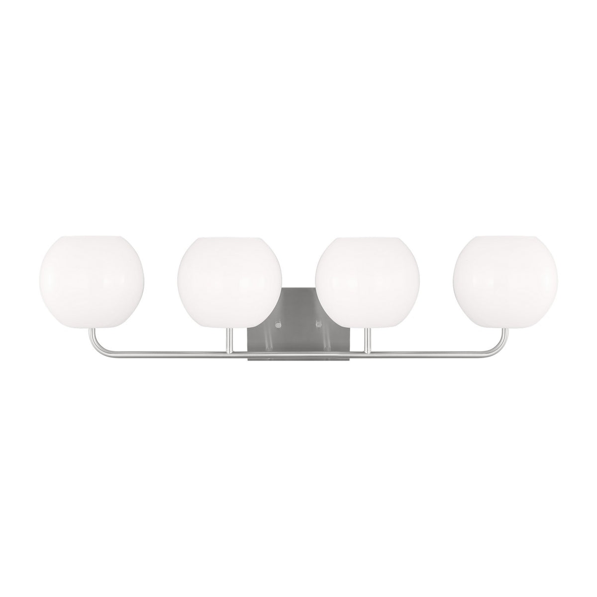 Generation Lighting - GLV1014BS - Four Light Vanity - Rory - Brushed Steel