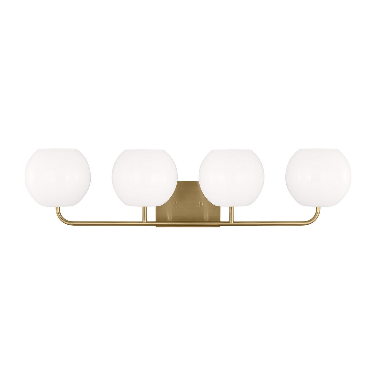 Generation Lighting - GLV1014SB - Four Light Vanity - Rory - Satin Brass