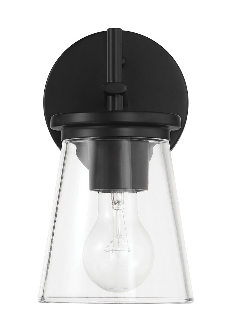 Craftmade - 60401-FB - One Light Wall Sconce - Connell - Flat Black