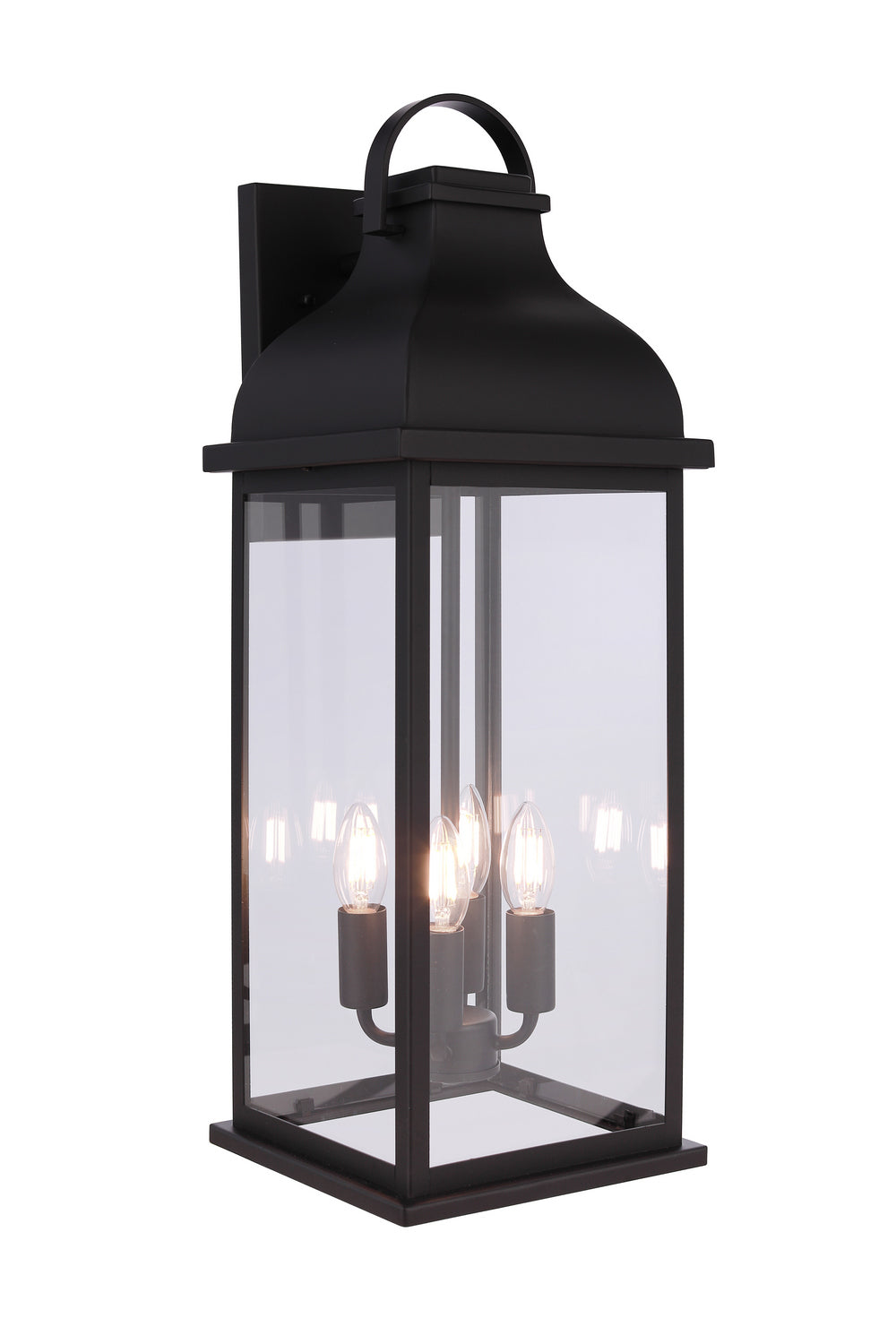 Craftmade - ZA7234-MN - Four Light Outdoor Wall Lantern - Bent Tree - Midnight