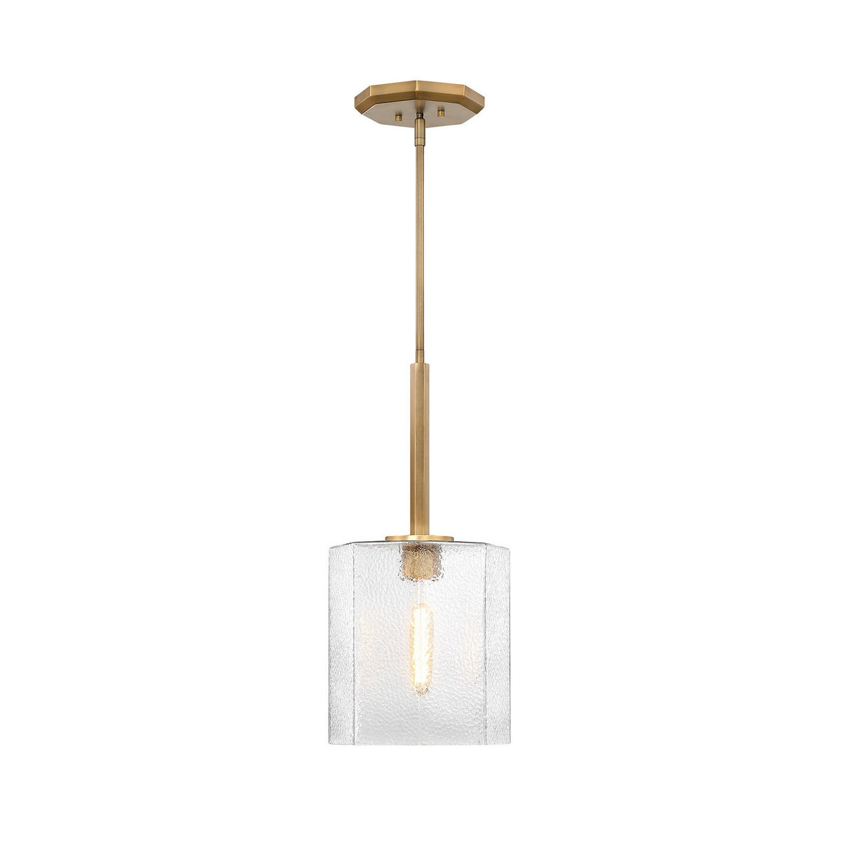 Designers Fountain - D309M-10P-OSB - One Light Pendant - Haven - Old Satin Brass