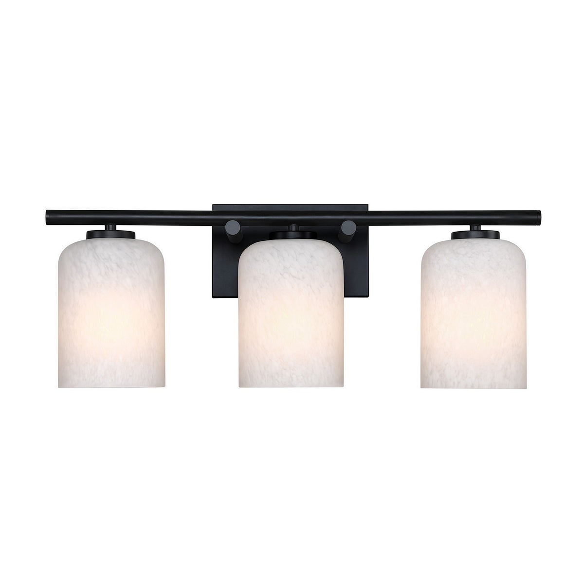 Designers Fountain - D338M-3B-MB - Three Light Vanity - Bluestone Ridge - Matte Black