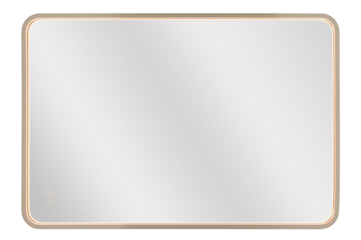 Craftmade - MIR2403RRT-SB3C - LED Mirror - Monica - Satin Brass