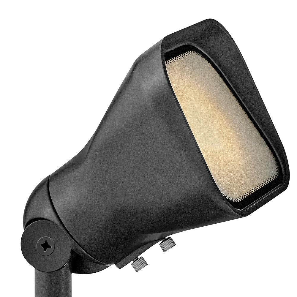 Hinkley - 15300BSK-LL - LED Landscape - Accent - Hardy Island Accent Flood Light - Brass Satin Black