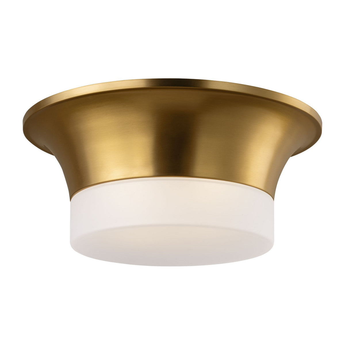 Visual Comfort Studio - AF1202BBS - Two Light Flush Mount - Sina - Burnished Brass