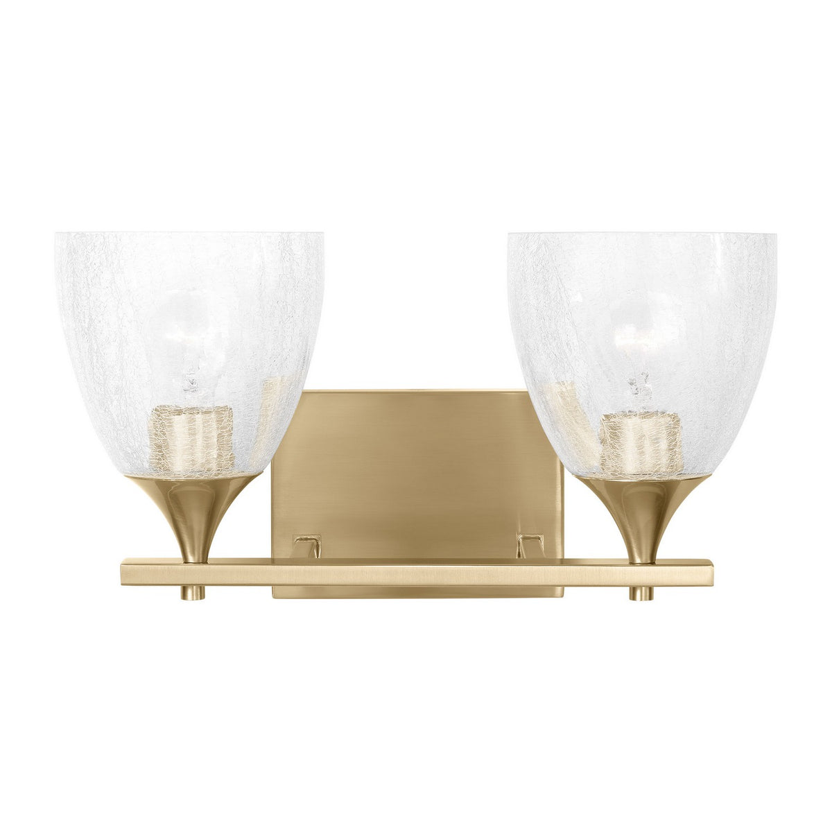 Visual Comfort Studio - DJV1022SBCKG - Two Light Vanity - Toffino - Satin Brass