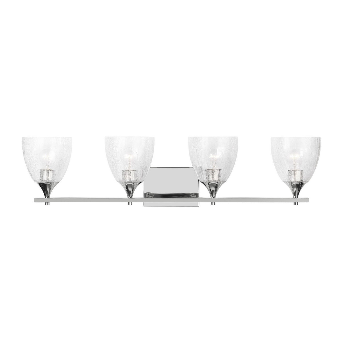 Visual Comfort Studio - DJV1024CHCKG - Four Light Vanity - Toffino - Chrome