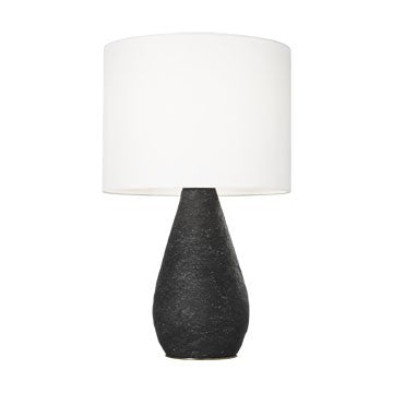 Visual Comfort Studio - ET1531BLW - One Light Table Lamp - Breccia - Black Wash