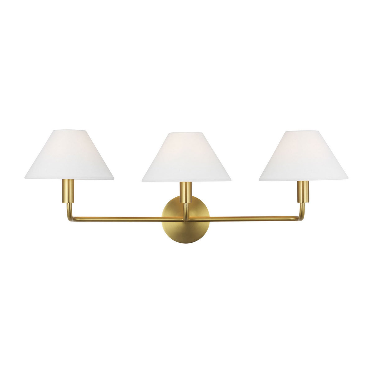 Visual Comfort Studio - SLW1023BBS - Three Light Wall Sconce - Colfax - Burnished Brass