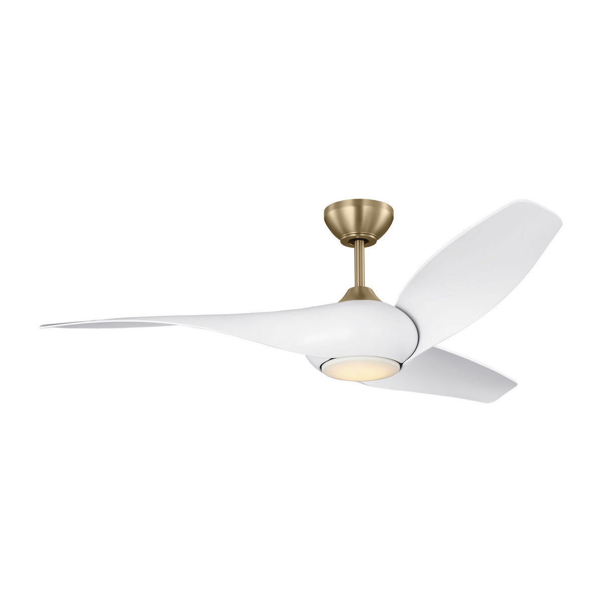 Visual Comfort Fan - 3TNSM52BBSD - 52" Ceiling Fan - Topan Smart 52 LED - Burnished Brass