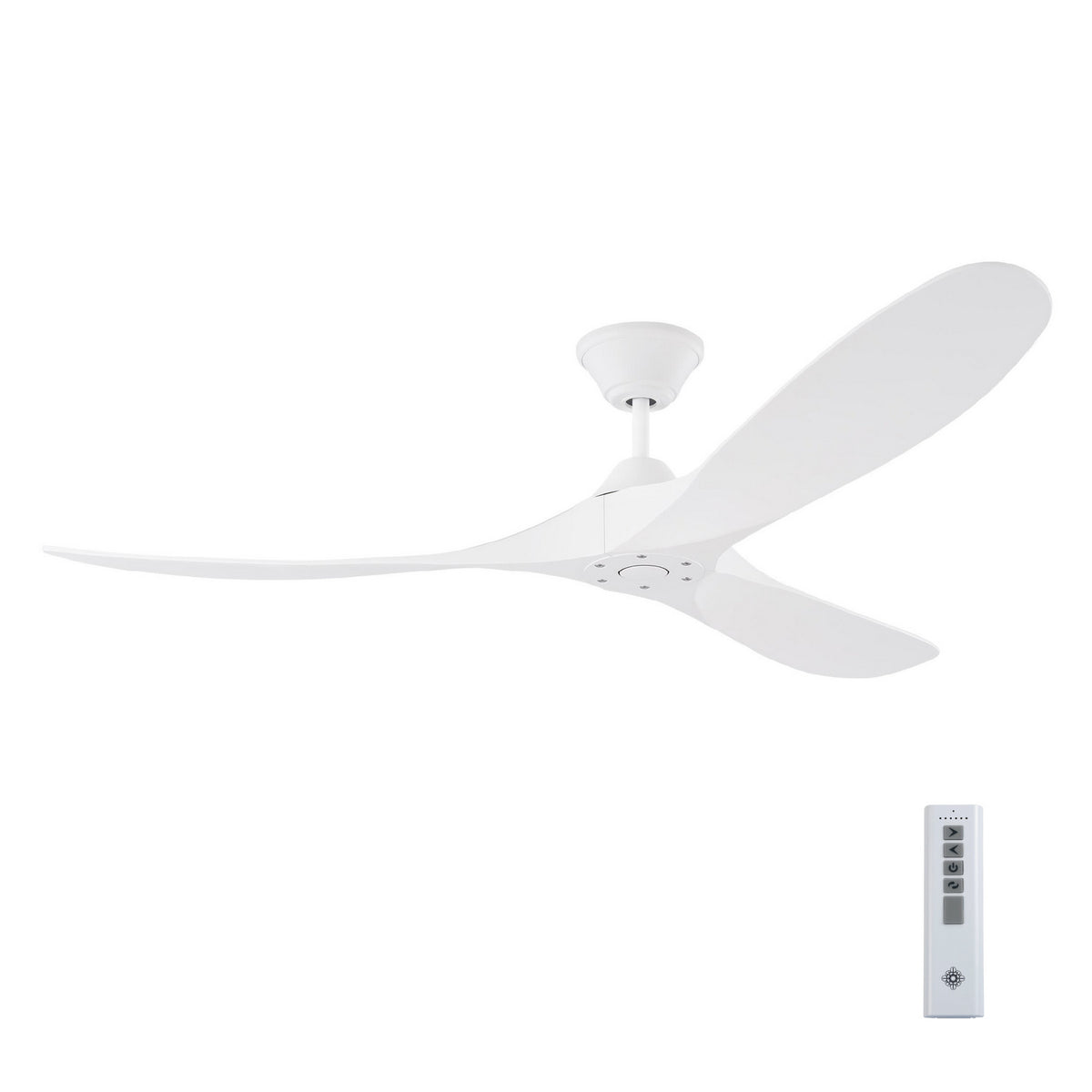 Visual Comfort Fan - 3MGMR60RZW-V2 - 60" Ceiling Fan - Maverick Coastal 60 - Matte White