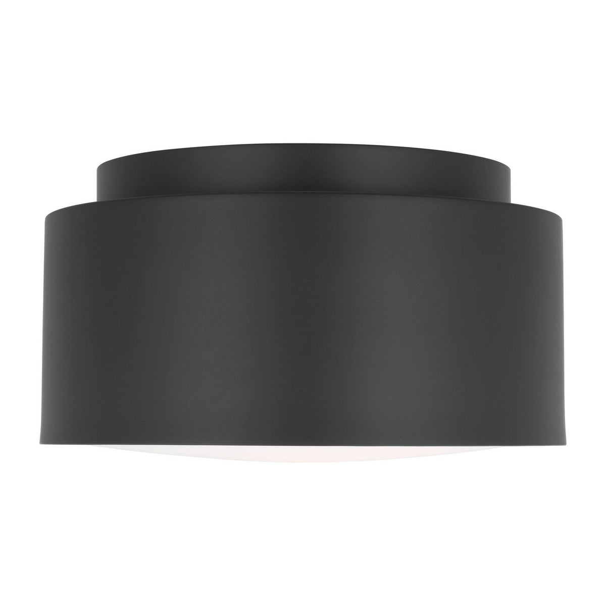 Visual Comfort Studio - DJF1051MBK - One Light Flush Mount - Dartmore - Midnight Black