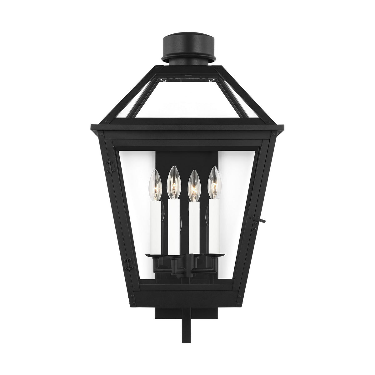 Visual Comfort Studio - CO1364TXB - Four Light Lantern - Hyannis - Textured Black