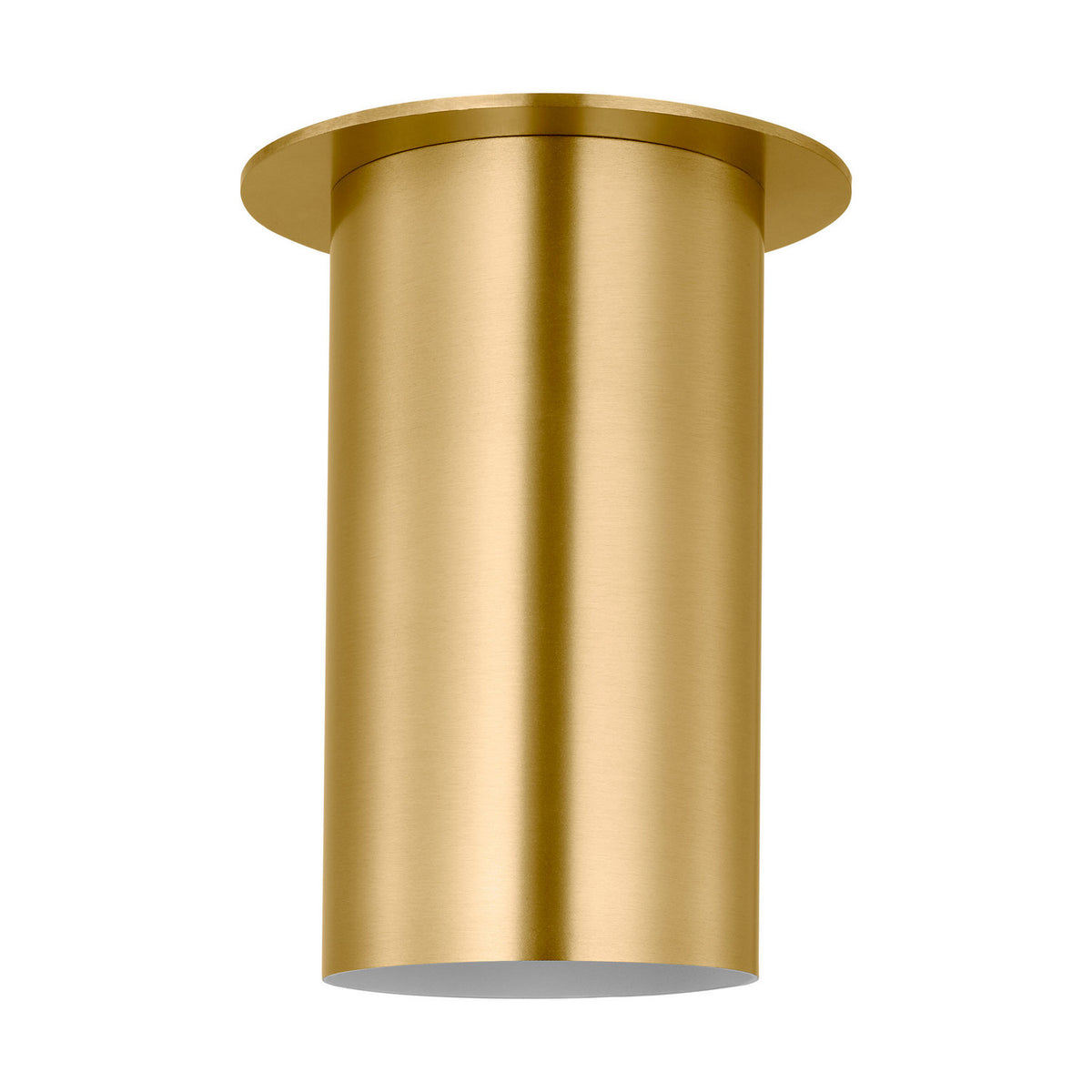 Visual Comfort Studio - DJF1021SB - One Light Flush Mount - Archer - Satin Brass
