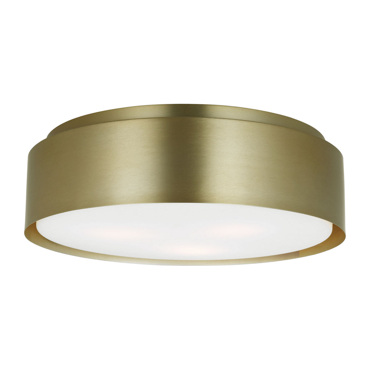 Visual Comfort Studio - DJF1063SB - Three Light Flush Mount - Dartmore - Satin Brass