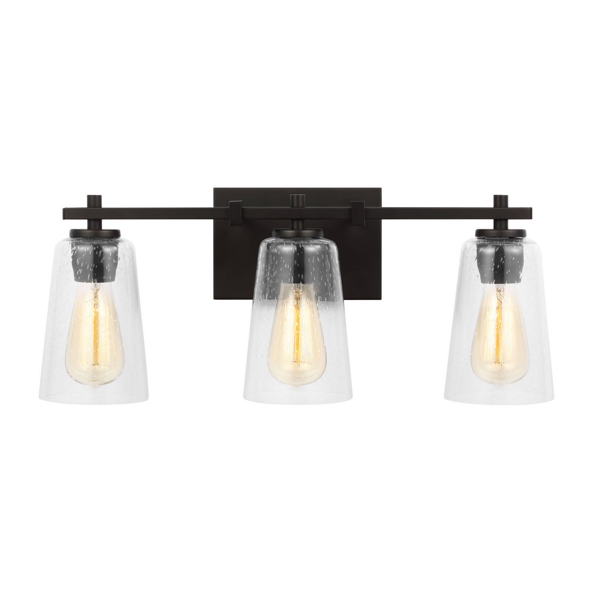 Visual Comfort Studio - VS24303MBK - Three Light Vanity - Mercer - Midnight Black