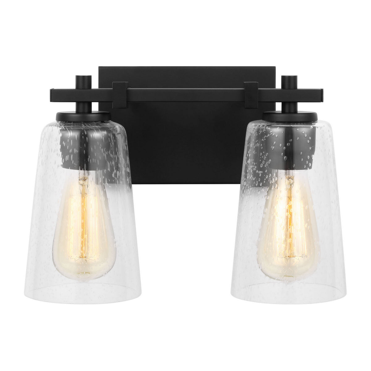 Visual Comfort Studio - VS24302MBK - Two Light Vanity - Mercer - Midnight Black