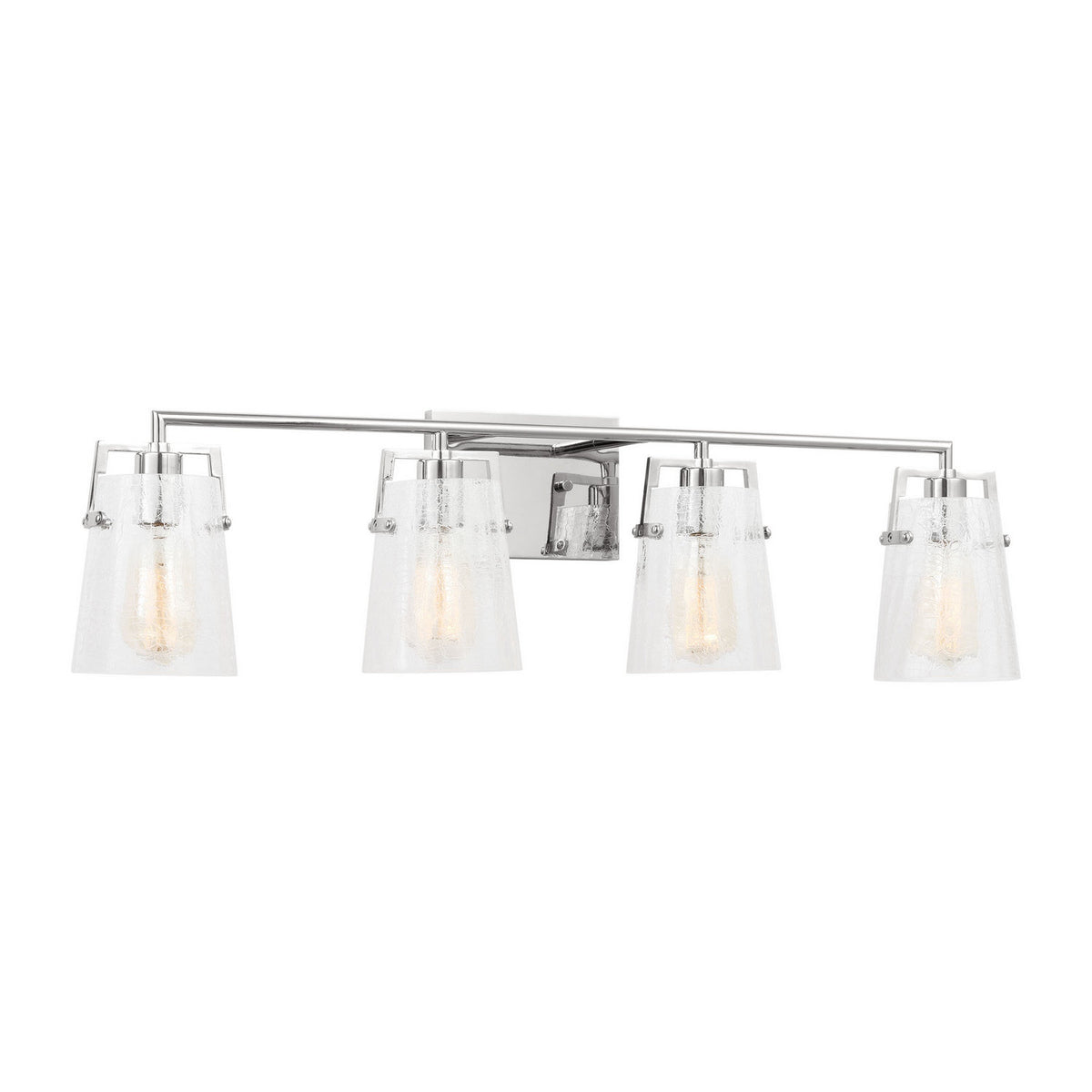 Visual Comfort Studio - DJV1034CHCKG - Four Light Vanity - Crofton - Chrome