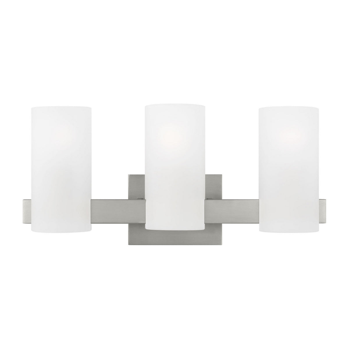 Visual Comfort Studio - DJV1103BS - Three Light Vanity - Rhode - Brushed Steel