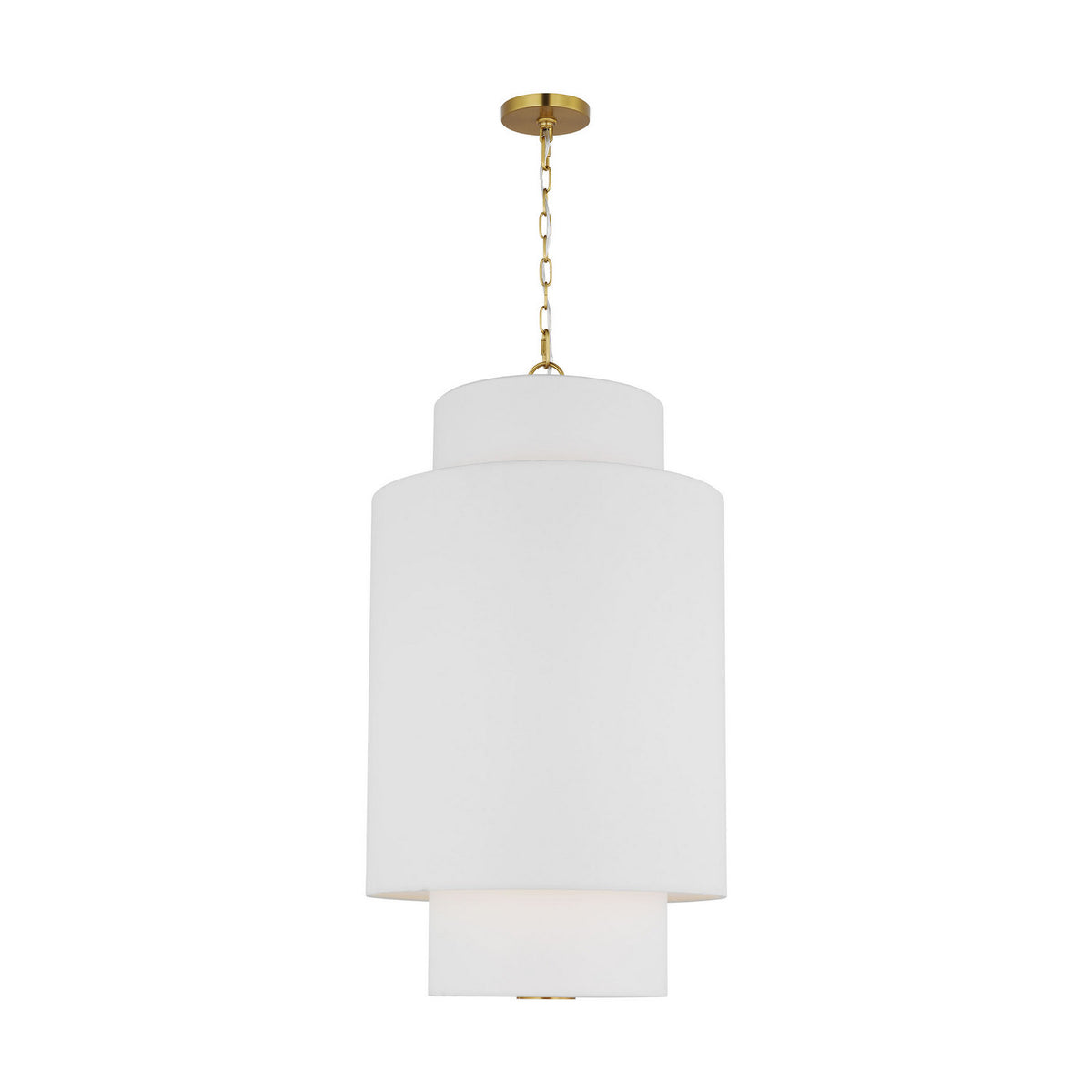 Visual Comfort Studio - KSP1171BBS - One Light Pendant - Sawyer - Burnished Brass