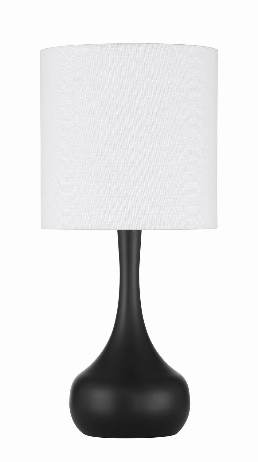 Craftmade - 86226FB-T - One Light Table Lamp - Pallo - Flat Black