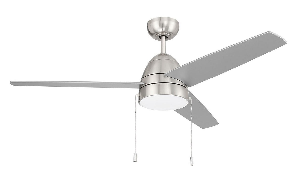 Craftmade - CZY52BNK3 - 52" Ceiling Fan - Cozy 52" 3-Blade Ceiling Fan - Brushed Polished Nickel